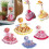 Blue Rose Goose Outfit with Hat 41x28cm 2 pcs 2
