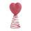 Sparkly Heart Tree Topper 6.3 inch Valentine's Day Decor 1
