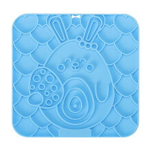Dog Lick Plate - Silicone Licking Mat with Suction Cups, Non-Toxic Food-Grade, Anti-Slip, Choking Prevention, Compatible with Slow Feeding