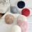 Deep Pink Round Pillow Soft Decorative Cushion 30 cm 2