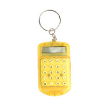AuroraX Mini Basic Calculator Cute Funny Keychain,Electric Portable Math Calculator With Protective Cover College Learning Study Supplies