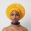 Αυτόματη αφρικανική κεφαλή γραβάτας Aso Oke Headwraps καπέλο τουρμπάνι γάμου πάρτι 3