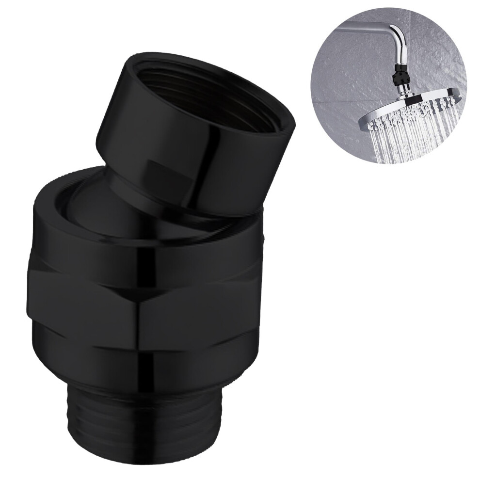 Swivel Shower Head Adapter Joint - Extendable Shower Arm With Adjustable Connector For Bathroom Renovations 9362892468995