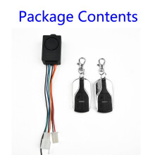 Wireless Remote Control Lock Alarm for E-Bike 36-72V
