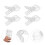 8Pcs Quilt Clips Towel Clips for Beach Chairs Double Thickness Plastic Windproof 1