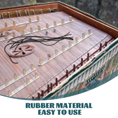τεμάχια ελαστικό λάστιχο Dulcimer Tube για Yangqin – Συμβατό με όργανα Yangqin 2