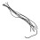 Dulcimer Tube Elastic Rubber for Yangqin 6 pcs 5
