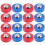 Mini Shuffleboard Pucks Set with Rolling Beads 32-Piece 1