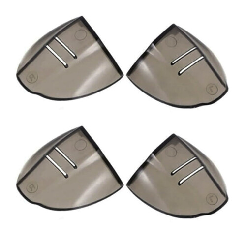 Easy Attach Shield Protectors Suitable For Glasses Compact 4 Hole Large 2 Hole Option Durability Plastic Materials