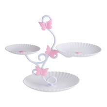 3-Tier Dessert Stand Luxury Pastry Tray Type 1
