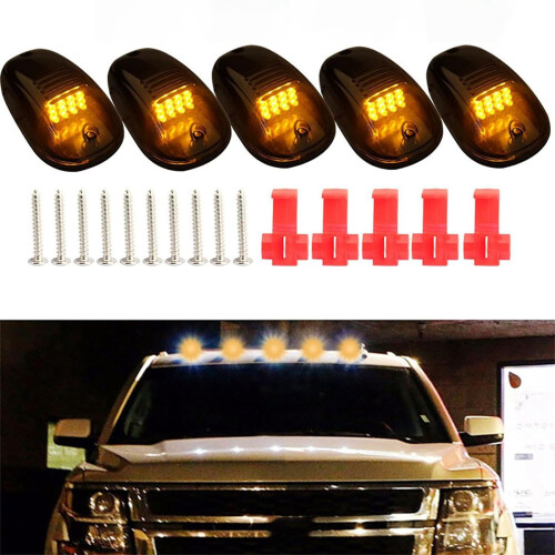 LED Roof Light for Trucks Top Design Wired Cabin Light 5PCS 1