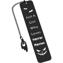 Dark Romance & Horror Movie Bookmark for Women – Gothic, Funny, Bookish Gift, Stocking Stuffer – Compatible with All Books