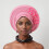 Αυτόματη αφρικανική κεφαλή γραβάτας Aso Oke Headwraps καπέλο τουρμπάνι γάμου πάρτι 3