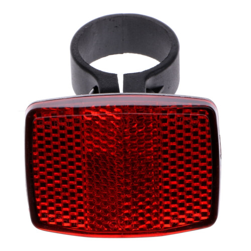 Bicycle Bike Handlebar Reflector Reflective Front Rear Warning Light Safety Lens 2