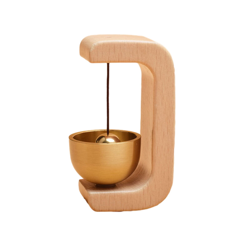 Wireless Doorbell, Japanese Wooden Wireless Doorbell Housewarming For Home Entryway Pleasant Sound For Store Entry Reminder - C -Type Bell 9132278067766