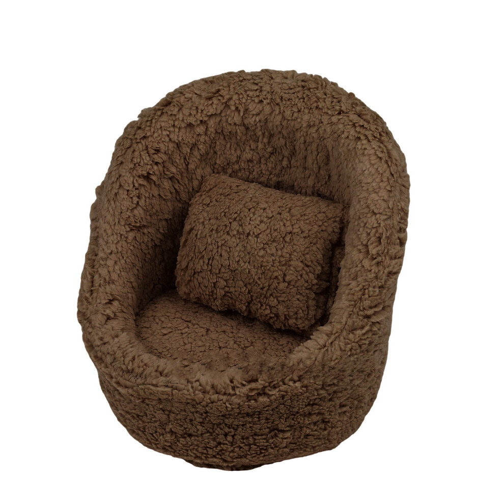 Comeet Sofa Prop, Newborn Photoshooting Props Posing Plush Sofa Chair Photography Backdrop Furniture Photo Accessories Infant Shower 9558830265805