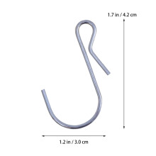 hangers Hooks Nickel Plated Heavy Duty Use Households Kitchen 10pcs