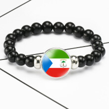 Acrecean Beaded Bracelet, Acrylic, Africa Countries