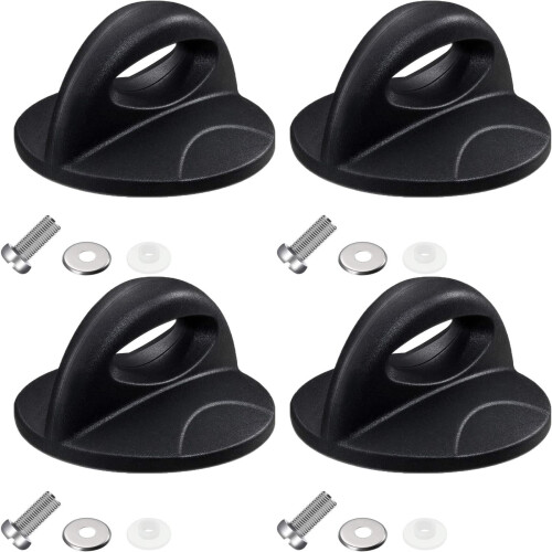 4-Pack Universal Pot Lid Knobs, Heat-Resistant Bakelite, Compatible with Most Cookware