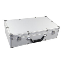 Hard Shell Carrying Case Cordless Protection Box for Party Travel white Lengthen
