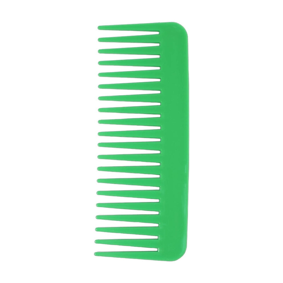 Unisex 1Pc Wide Tooth Comb, Portable 6" Travel Hair Comb For Curly/Wavy, Wet/Dry Hair Â Compatible With All Hair Types