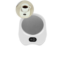 USB-Powered Heating Cup Mat – Auto Constant Temperature Coffee/Tea Warmer, Non-Slip Smart Desk Heater for Milk, Drinks, Home & Office