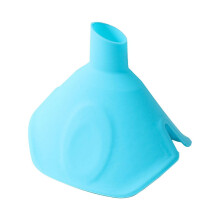 Silicone Heat Insulation Clip & Funnel – Multi-Functional, Blue, Compatible with Amazon