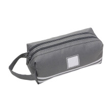 Double Layer Oxford Cloth Pencil Case with Dual Zippers – Large Capacity, Portable & Durable for Office & Travel (6 Colors)