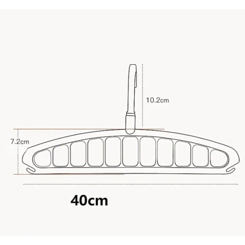 5PCS Versatile Black 11-Hole Drying Rack Bundle for Ultimate Clothing Care 1