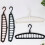 5PCS Versatile Black 11-Hole Drying Rack Bundle for Ultimate Clothing Care 4