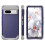 Case for Google Pixel 7,Shockproof Rubber Armor Silicone Rugged Case Hybrid Hard Back Phone Cover,Darkblue 2