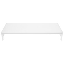 Monitor Stand Riser White Acrylic 1 Piece