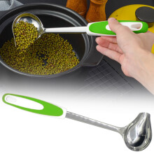 Stainless Steel Gravy Ladle With Precision Pour Spout Non Slip Handle For Soup Sauces And Dressings Home Kitchen Serving Tool