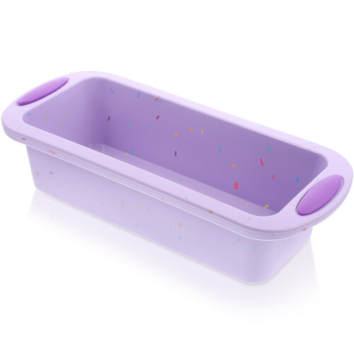Silicone Loaf Pan for Baking Bread, Cakes, Toast, and More