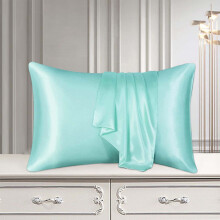 Satin Pillowcase, Standard Pillow Cover, Smooth Fabric, Gentle on Hair, Home Bedroom Essentials, For Homeowners