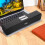Barra de sonido de ABS negro con puerto USB, compacta, 1 pieza. 8