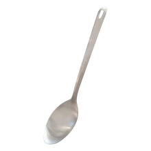 1PC 10" Large Stainless Steel Serving Spoon – Compatible with Buffet, Cooking, Baking & Basting