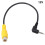 Cabo conversor RCA para AV de 2,5 mm para câmera de ré de carro e DVR veicular 4