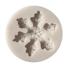 Flexible Silicone Snowflake Mold Set For Seasonal Baking And Decorative Craft Handmade Gifts Making Mould