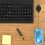 Cablu retractabil pentru mouse optic USB, compatibil cu Mac și notebook-uri 7