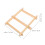 Wooden Weaving Loom Kit Multi Color Yarn Creative Development DIY Use 3Sets 6