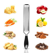 Stainless Steel 13" Grater Zester for Cheese, Parmesan, Nuts – Easy Clean, Hanging Loop, Compatible with All Kitchens