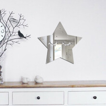 Wall Stickers Nordic Acrylic Mirror Cartoon Wall Camera Props Kids Room Wall Decoration M, Home Wall Stickers