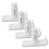 Hiking Walker Skis 4Pcs White Plastic 5