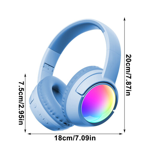 Bluetooth 5.3 On-Ear Headphones Wired Wireless Dual Mode 2