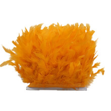 Turkey Feather Trim DIY Edge Fringed Clothes Stage Show Decoration Dance Cosplay Costumes for Shopping Birthday Party Anniversary Type 14