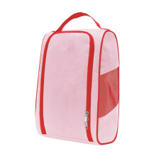 Golf Shoes Bag Accessories Shoe Carry Bag for Camping Sports Track and Field Pink Red