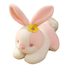 Colorful Bunny Plush Toy Soft Floppy Ear 1 Piece