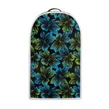 Tropical Bloom, niet gemakkelijk te vervagen. Stofhoes voor koffiemachine met handvat, 15,94"H x 9,45"L x 7,28"W. Stofhoes van polyester met handvat.