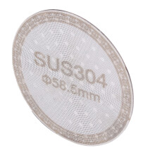 2 Stück Puck-Sieb 58,5 mm 1,2 mm 304er Edelstahl-Portafilter